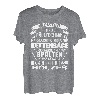 Herren Lustiger Spruch Kettensäge Holz machen Herr des Holzes T-Shirt