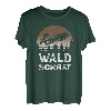 Herren Waldschrat Kettensäge Holz Wald Holzfäller T-Shirt