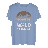 Herren Waldschrat Kettensäge Holz Wald Holzfäller T-Shirt