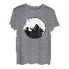 Ying Yang Löwe Meditation Peace Zen Philosophie hell & dunkel T-Shirt