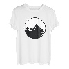 Ying Yang Löwe Meditation Peace Zen Philosophie hell & dunkel T-Shirt