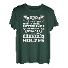 Meister der Fälltechnik Axt Spruch Säge Motorsäge Holzfäller T-Shirt