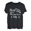 Mom Life Holzarbeiter Ehefrau | Frauen Holzbearbeitung Mutter T-Shirt