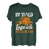 Herren Holzfäller Waldarbeiter im Wald lege ich alles flach T-Shirt