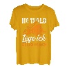 Herren Holzfäller Waldarbeiter im Wald lege ich alles flach T-Shirt