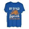 Herren Holzfäller Waldarbeiter im Wald lege ich alles flach T-Shirt
