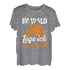 Herren Holzfäller Waldarbeiter im Wald lege ich alles flach T-Shirt