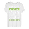 Herren Holzfäller Forstwirt Geschenk Shirt Lustige Sprüche Holz T-Shirt