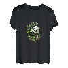 Niedlicher Happy Kawaii Pandabär umarmt Bambusbäume T-Shirt