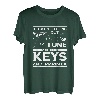 Just Hit The Keys Musiker spielt Vibraphone Marimba T-Shirt