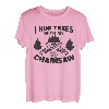 I Hug Trees With My Chainsaw Holzfäller T-Shirt