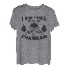 I Hug Trees With My Chainsaw Holzfäller T-Shirt