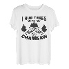 I Hug Trees With My Chainsaw Holzfäller T-Shirt