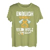 ENDLICH RENTNER ZEIT FÜR MEIN HOLZ T-Shirt