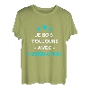 Ich holz immer mit Moderation Aperition Humor trinken Getränk T-Shirt
