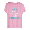 Ich holz immer mit Moderation Aperition Humor trinken Getränk T-Shirt