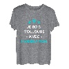 Ich holz immer mit Moderation Aperition Humor trinken Getränk T-Shirt