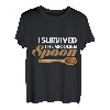 Herren Lustiges Holz-Spon Survivors, sarkastisches Geschenk T-Shirt