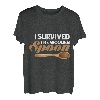 Herren Lustiges Holz-Spon Survivors, sarkastisches Geschenk T-Shirt