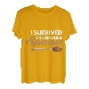 Herren Lustiges Holz-Spon Survivors, sarkastisches Geschenk T-Shirt