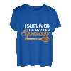 Herren Lustiges Holz-Spon Survivors, sarkastisches Geschenk T-Shirt