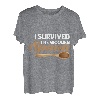Herren Lustiges Holz-Spon Survivors, sarkastisches Geschenk T-Shirt