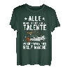 Keine Talente Forstwirt Holzfäller Waldarbeiter Holz machen T-Shirt
