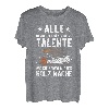 Keine Talente Forstwirt Holzfäller Waldarbeiter Holz machen T-Shirt