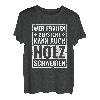 Wer Frauen versteht kann auch Holz schweißen Frauenversteher T-Shirt
