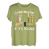 Lustige Holzarbeiterkunst für Männer, Tischler, Holzbearbeitungswerkzeuge T-Shirt