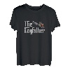Herren The Log Father Arborist Dad Kettensägen-Baumschneider im Used-Look T-Shirt