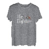 Herren The Log Father Arborist Dad Kettensägen-Baumschneider im Used-Look T-Shirt
