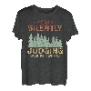 I'm Silently Judging your Trees- Wald Baum Motorsäge T-Shirt