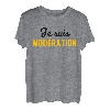 Je suis Moderation Je Bois Immer Mit Moderation Humor T-Shirt