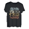 Ich und mein Holz Axt & Hackklotz Retro Brennholz T-Shirt