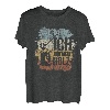Ich und mein Holz Axt & Hackklotz Retro Brennholz T-Shirt