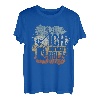 Ich und mein Holz Axt & Hackklotz Retro Brennholz T-Shirt