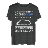 Herren Schreinermeister Morgens Müde Abends Blau Schreiner T-Shirt