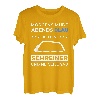 Herren Schreinermeister Morgens Müde Abends Blau Schreiner T-Shirt