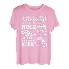 Holz Familie Freunde Bier Bierflasche Kettensäge Feuerholz T-Shirt