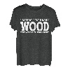 Holz Nachname Lustiges Team Familie Nachname Holz T-Shirt