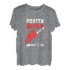 Elektrische Kettensäge zum Sieben und Zerstören von Fichten T-Shirt