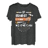 Herren Lustiger Tischler-Holzarbeiter für Ernest T-Shirt