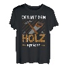 Lustiges Holzliebhaber Holz Machen Der mit dem Holz spricht T-Shirt