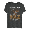 Lustiges Holzliebhaber Holz Machen Der mit dem Holz spricht T-Shirt