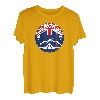 Bushcraft Neuseeland mit Flagge von Neuseeland Survival T-Shirt