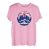 Bushcraft Neuseeland mit Flagge von Neuseeland Survival T-Shirt