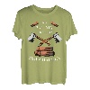 Herren Lustiger Spruch zum Holz hacken für Holzfäller mit der Axt T-Shirt