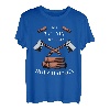 Herren Lustiger Spruch zum Holz hacken für Holzfäller mit der Axt T-Shirt