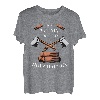 Herren Lustiger Spruch zum Holz hacken für Holzfäller mit der Axt T-Shirt